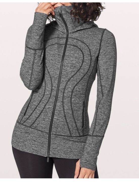 lululemon athletica Jackets & Blazers - lululemon athletica Gray Heather Full-Zip Jacket